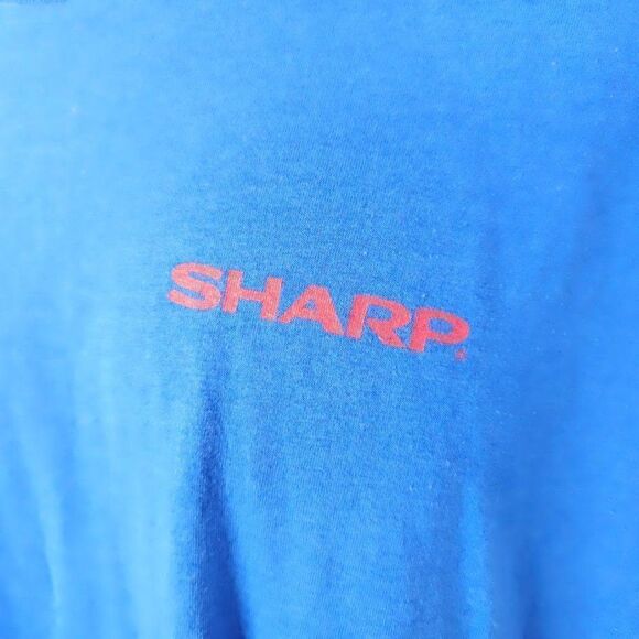 Vintage Sharp Zaurus T Shirt Mens Size Large 90s PDA Personal Digital Assistant - Picture 3 of 7